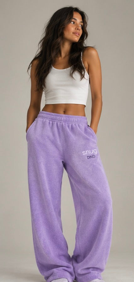 DND Sweatpants — Lavender